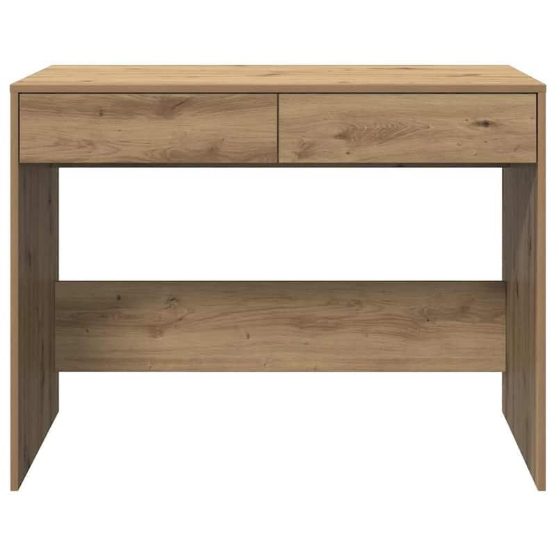 vidaXL Desk Artisan oak Engineered wood Medium Desk Rectangular