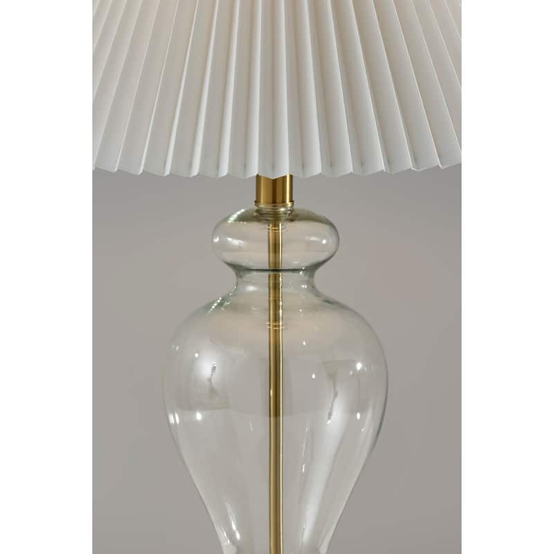 Sonata Table Lamp- Pleated Shade