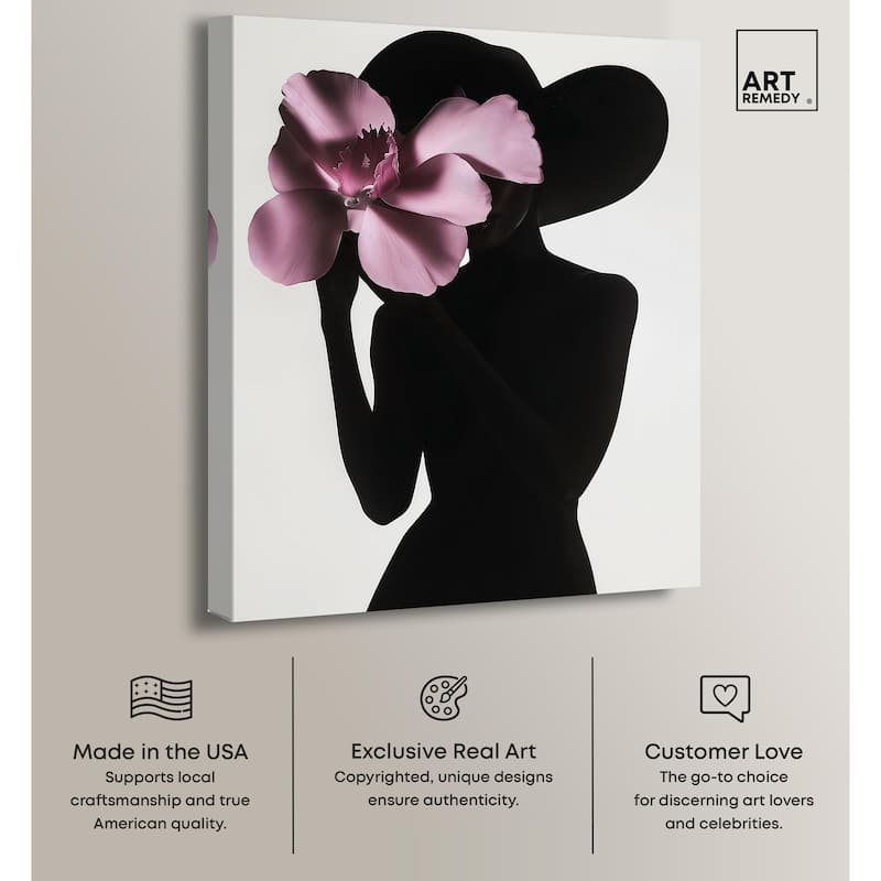 Bloom of Boldness Canvas by Art Remedy, Gallery Wrapped