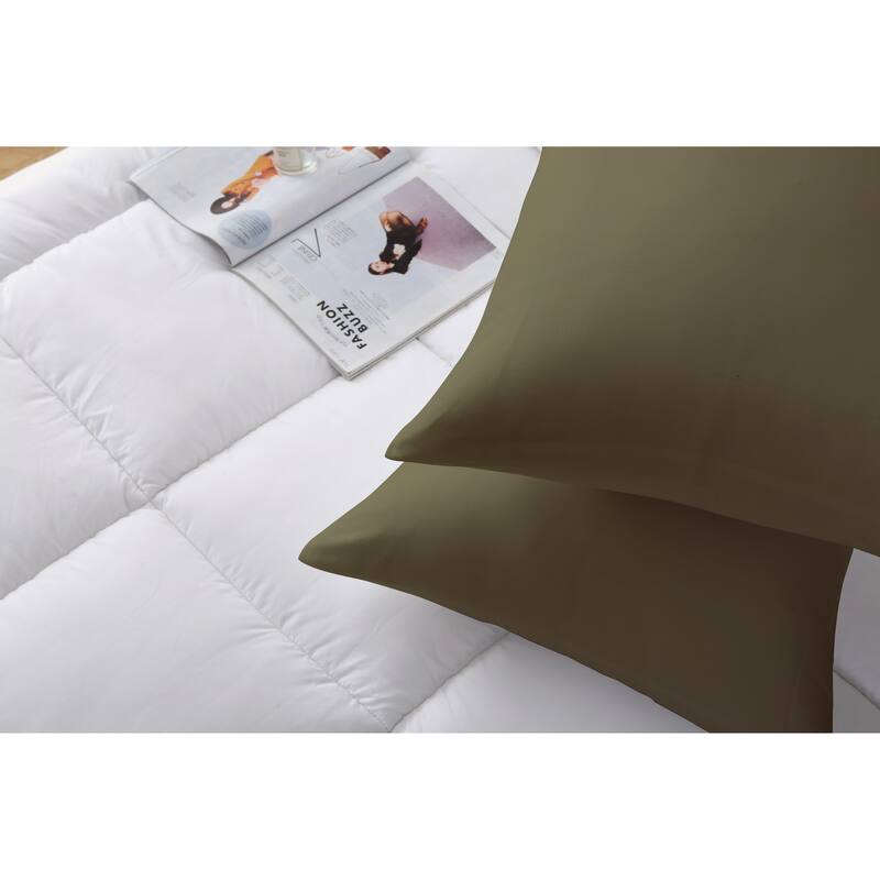 Better Style Home Microfiber Pillowcase Pair