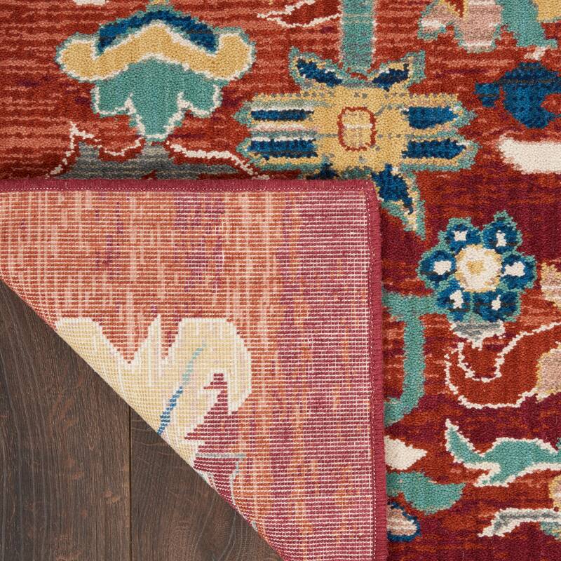 Nourison Parisa Boho Moroccan Floral Area Rug