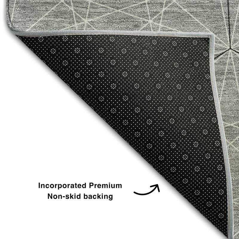 Premium Washable Super Soft Modern Contemporary Mayfield Rug