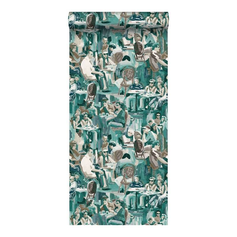 Wunderkammer Jade Café Wallpaper - 20.5 x 396 x 0.025
