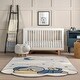 preview thumbnail 6 of 7, Nuloom Ryder Sleeping Bear Kids Area Rug