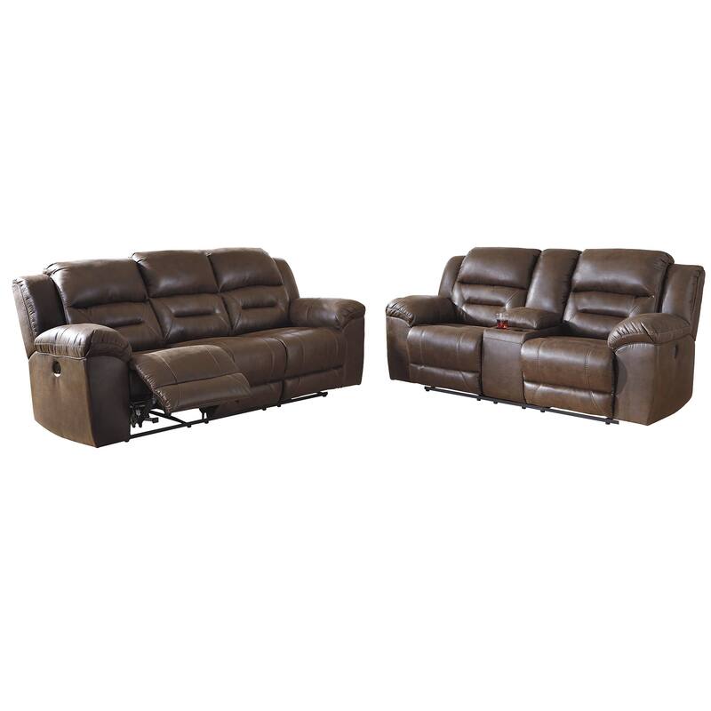 Signature Design by Ashley Stoneland 2-Piece Upholstery Package - 90"W x 41"D x 42"H