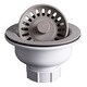preview thumbnail 10 of 8, Karran Kitchen Sink Basket Strainer Concrete