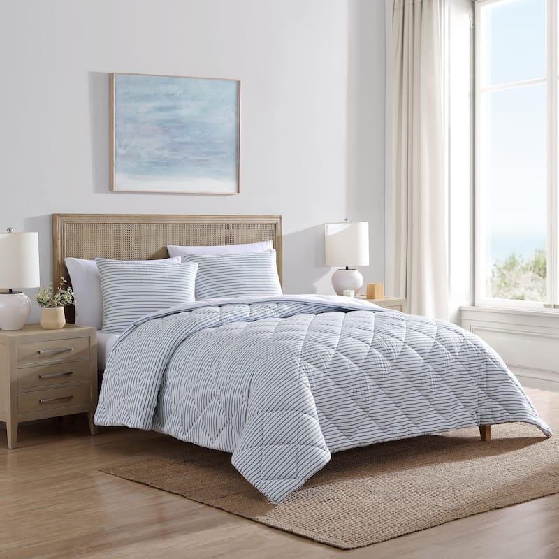 Nautica Windsor Blue Reversible Comforter Set