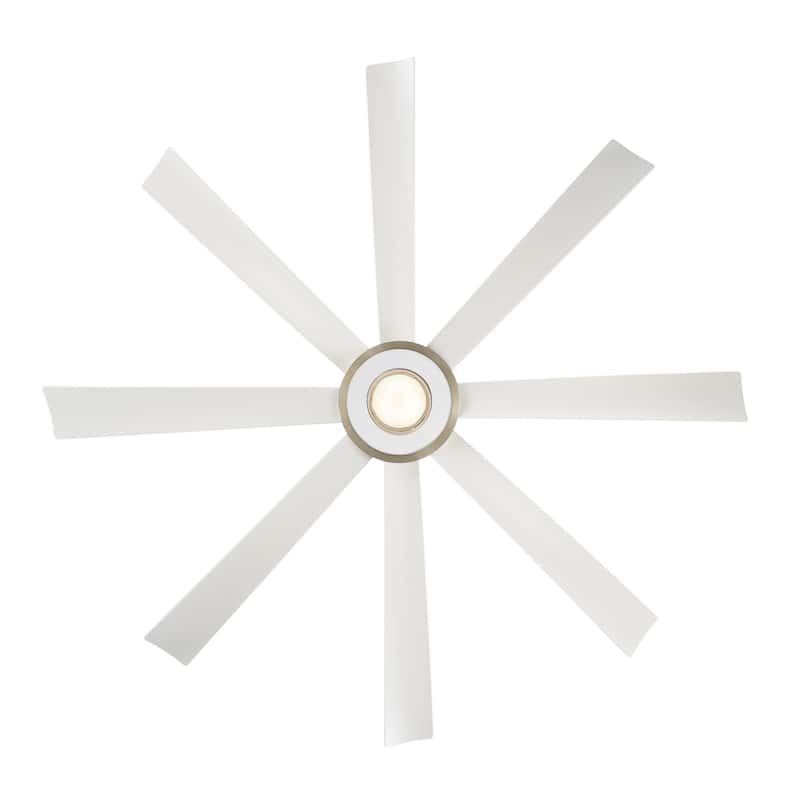 Aura Indoor or Outdoor 8-Blade 72in Smart Ceiling Fan - 72