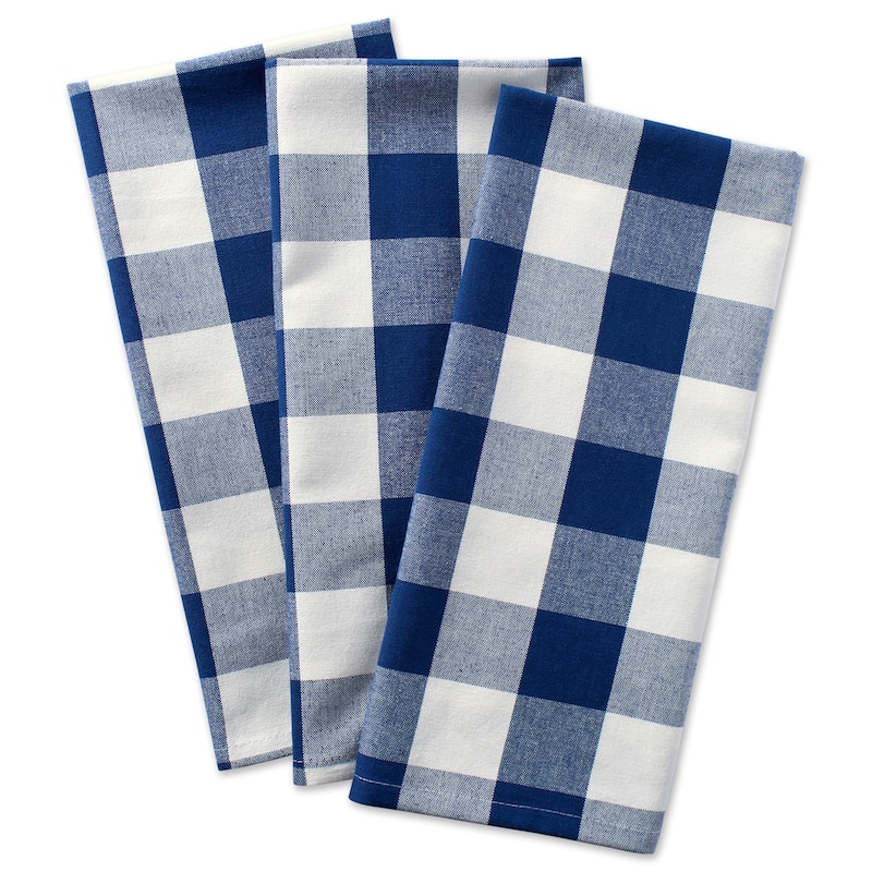 Design Imports Buffalo Check Dishtowel Set of 3 (30 inches long x 20 inches wide)