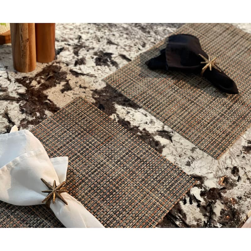 Zeckos Gold Cast Iron Starburst Napkin Rings (Set Of 6) - 2 X 2.75 X 2.25 inches