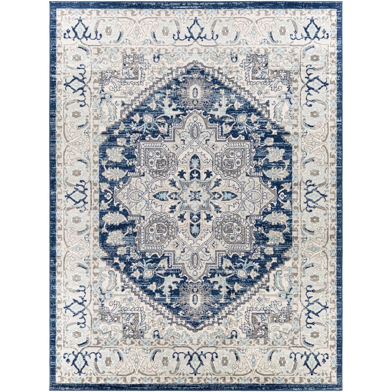Livabliss Katharina Persian Medallion Area Rug