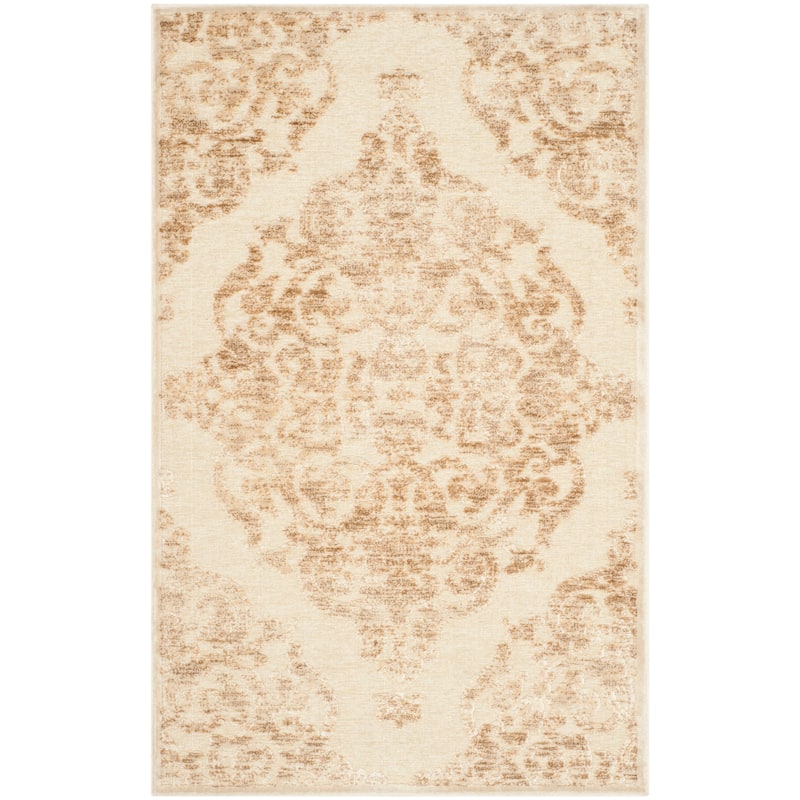 SAFAVIEH Paradise Agnela Modern Viscose Rug - 2'7" x 4' - Stone