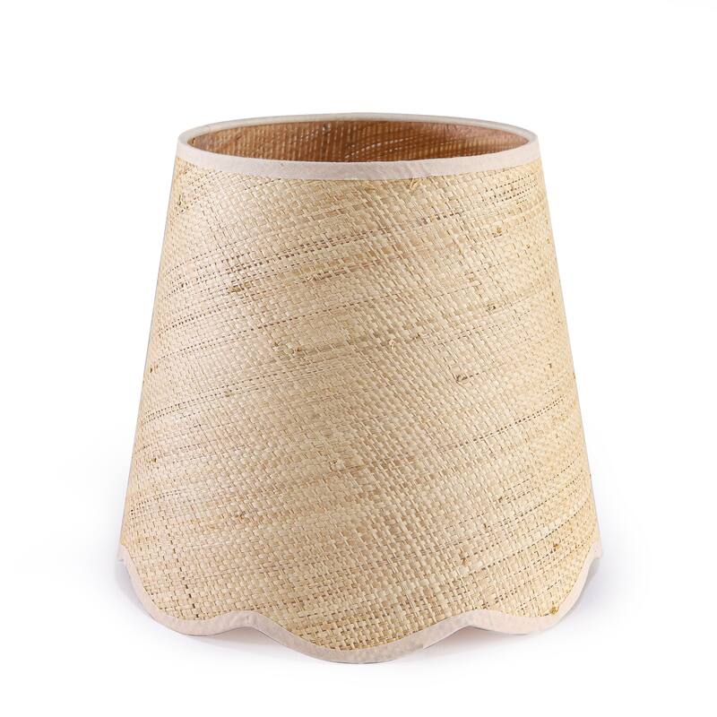 Traditional Ceramic Woven Table Lamp for Living Room
