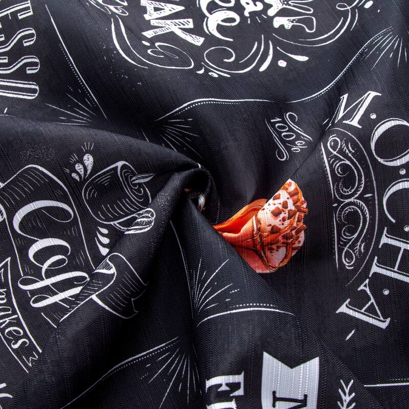 Coffee Cucina Kitchen Curtain Set