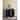 Roomfitters Steeler 2-Drawer Nightstand, Black Finish, Gold Accents, Fully Assembled Modern Wood Grain End Table