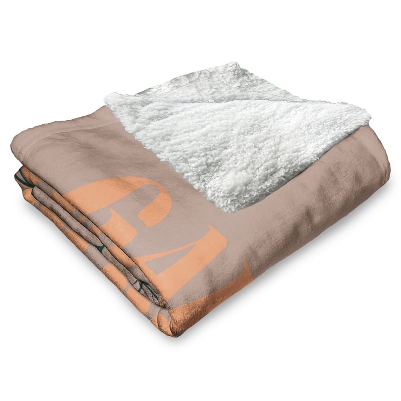 Nickelodeon Garfield Silk Touch Sherpa Throw Blanket
