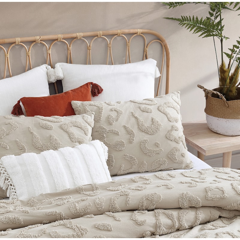 Peri Home Chenille Leopard Comforter Set