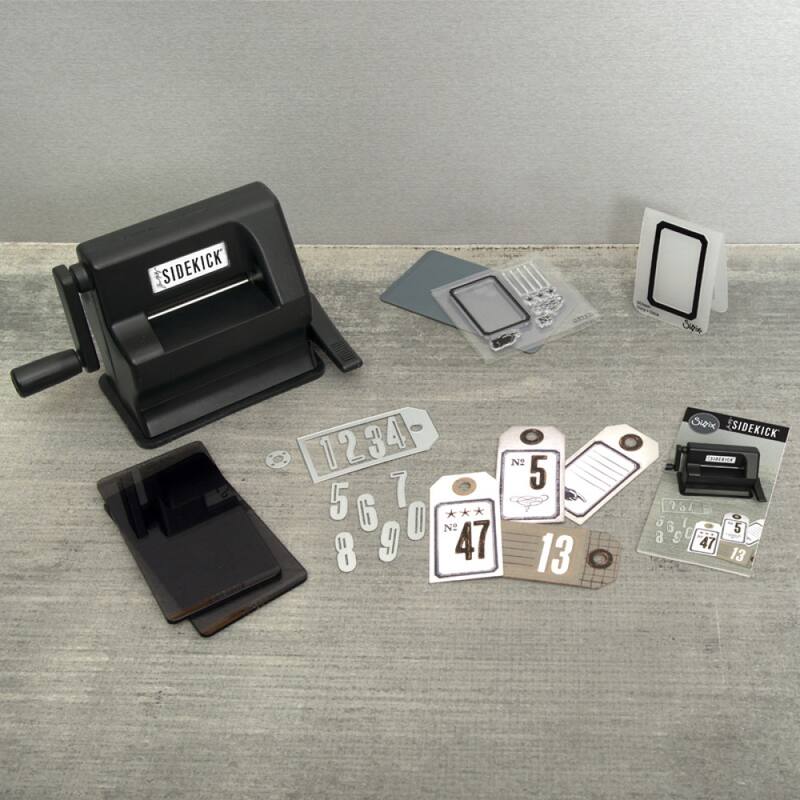 Sizzix Sidekick Starter Kit (Black) featuring Tim Holtz designs