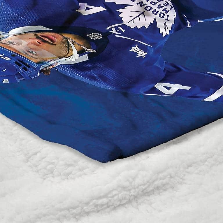 NHL Player Silk Touch Sherpa Throw Blanket