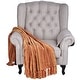 preview thumbnail 14 of 35, Multi Color Crystal Chenille Throw Blanket