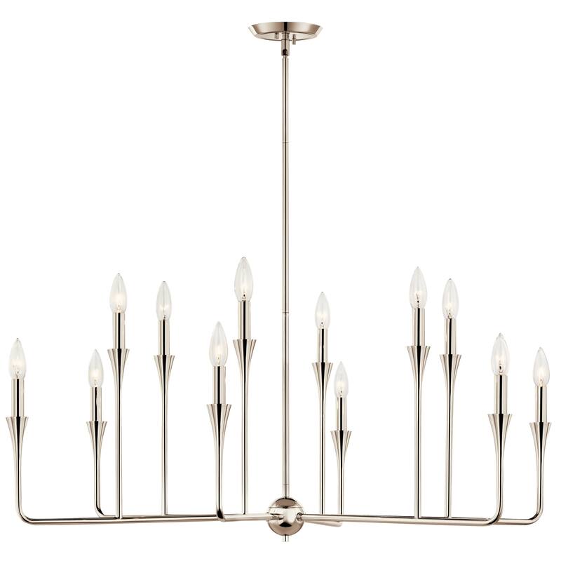 Kichler 52692 Alvaro 12 Light 40" Wide Taper Candle Style Chandelier