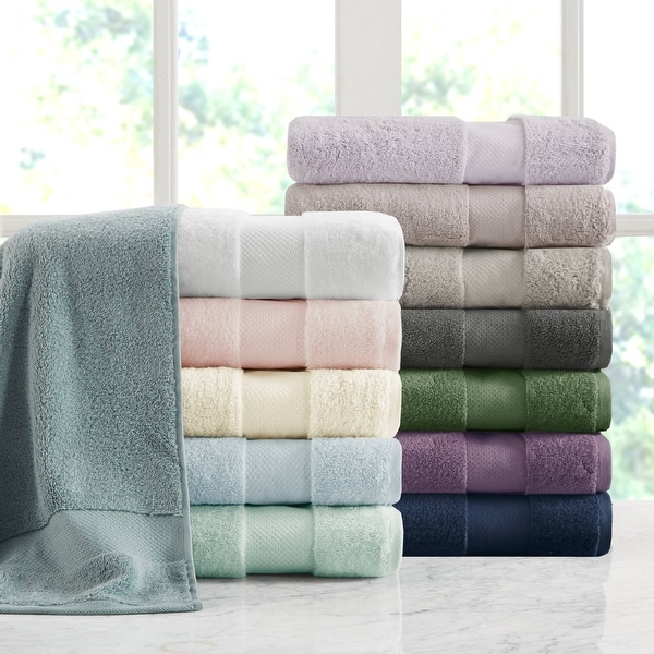 Madison Park Signature Turkish Cotton 6-piece Bath Towel Set - On