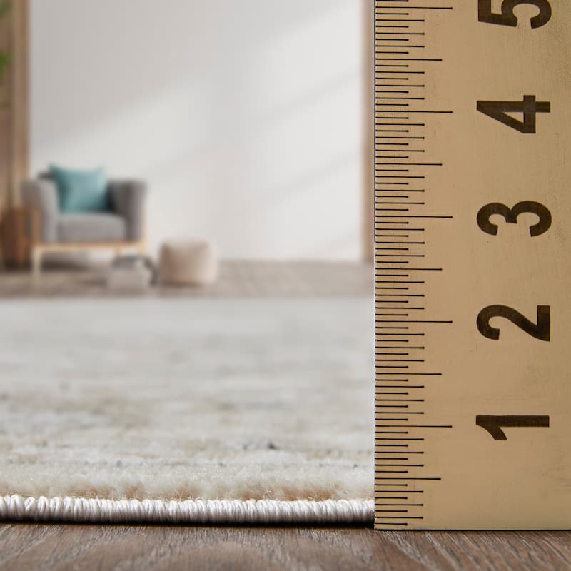 Loomaknoti Kehleigh Avalie Cream Area Rug