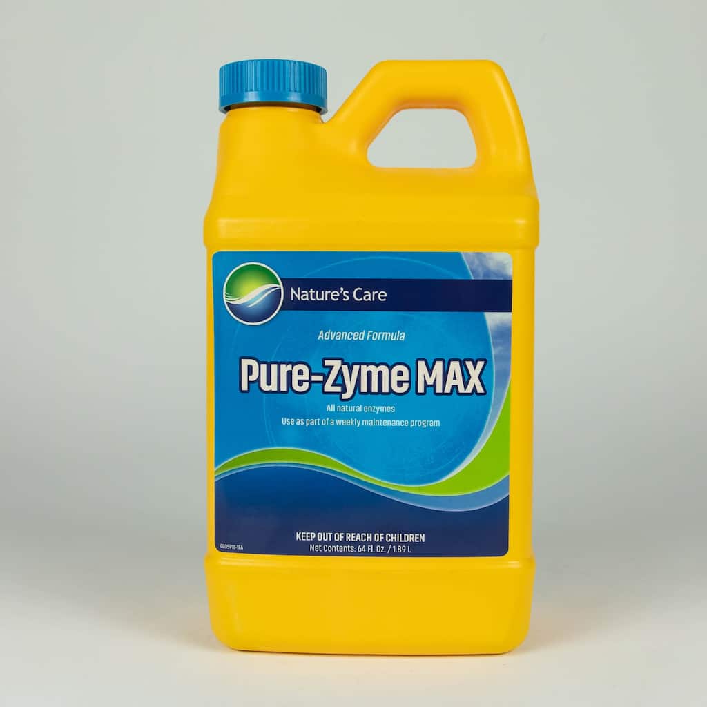 64 Oz. Nature's Care Pure Zyme Max Clarifier with Phos Away for Swimming Pools