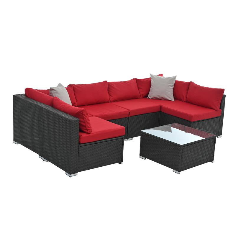Sturdy and Comfortable Patio Furniture Set for Various Outdoor Spaces - Grey