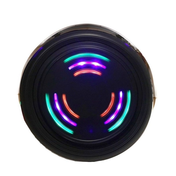 Flash wheel hoverboard 6.5 inch bluetooth speaker sales with led light self balancing wheel electric scooter