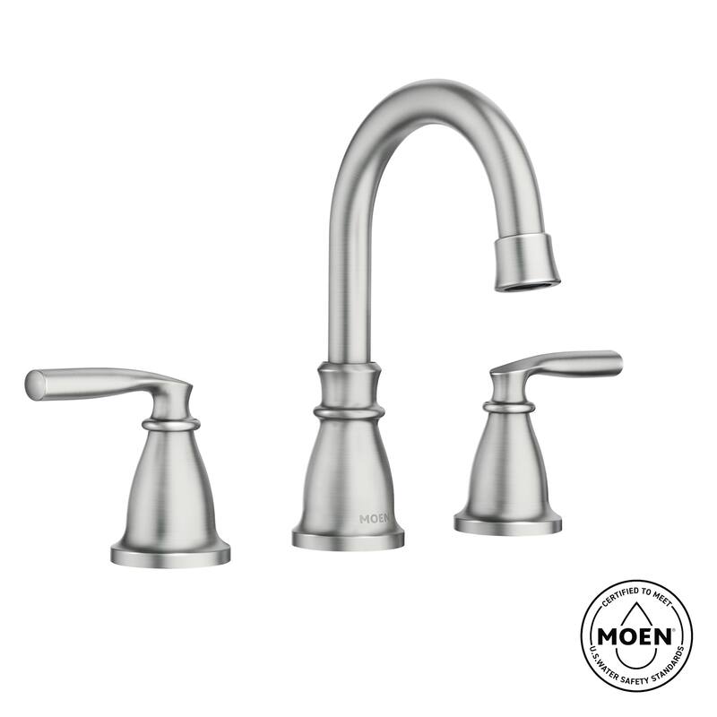 Moen 84539 Hilliard 1.2 GPM Widespread Bathroom Faucet with Pop-Up