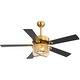 preview thumbnail 8 of 56, 52" Reversible 5-Blade Caged Ceiling Fan with Light and Remote