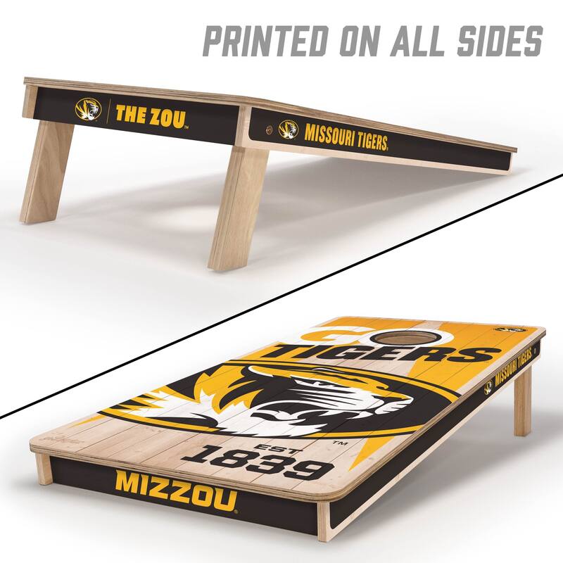 Missouri Tigers NCAA 2x4 Cornhole Board Set