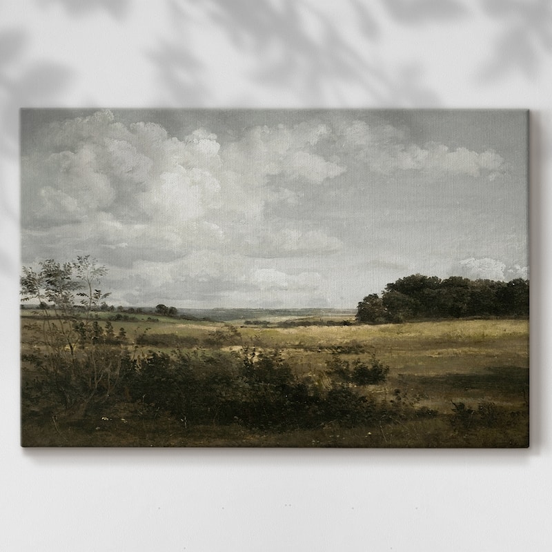 Vintage Landscape -CMLXXXIV -Gallery Wrapped Canvas