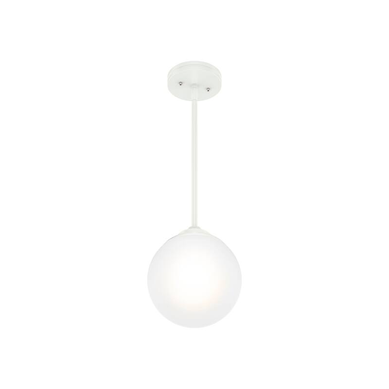Hunter Hepburn 1 Light Pendant - Kitchen Island, Bedroom, Foyer - Globe, Mid-Century Modern, Art-Deco