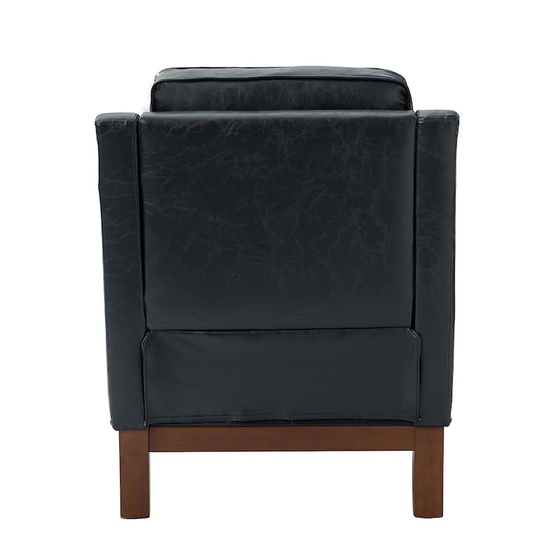 Etienne Comfy Living Room Armchair with Apron Design by HULALA HOME