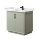 Option Light Green / White Cultured Marble Top / Matte