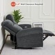 preview thumbnail 22 of 118, MCombo 64.6" Wall Hugger Power Loveseat Fabric Recliner Sofa with USB Ports
