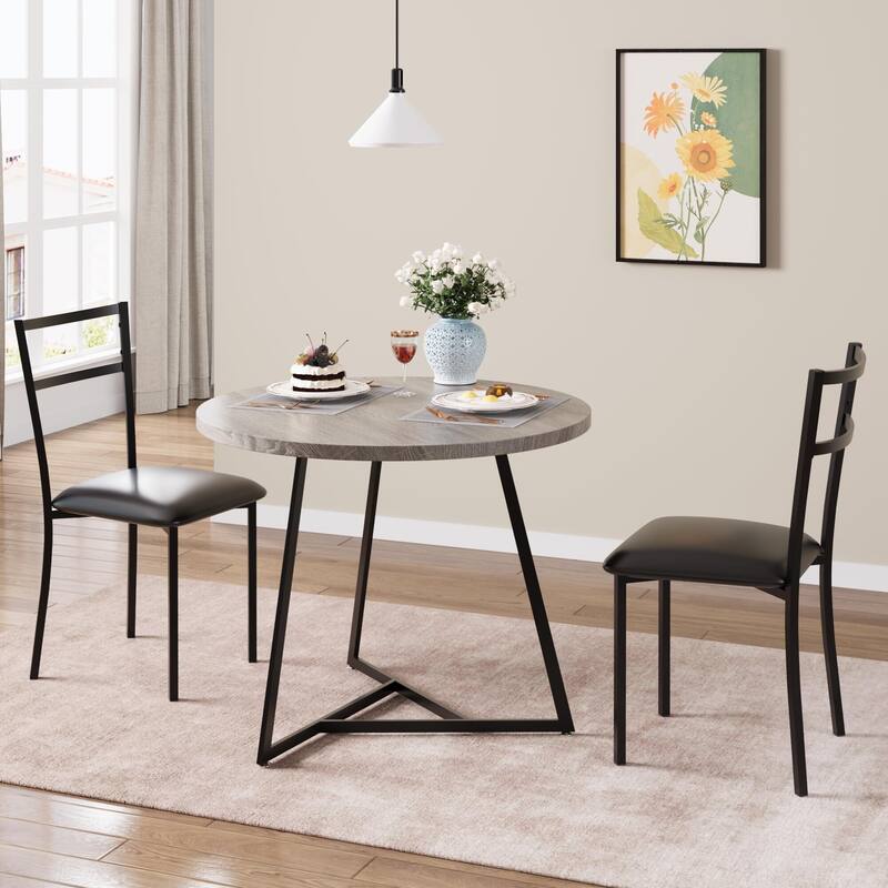 Dining Table Set of 2 - Grey