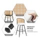 preview thumbnail 5 of 15, 26"/29" Upholstered Swivel Bar Stool /Counter Stools Set of 2/3/4