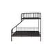 preview thumbnail 5 of 8, Twin XL/Queen Bunk Bed w/22+22 Slat System & Built-in Ladder