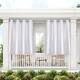 ATI Home Biscayne Indoor/Outdoor Grommet Top Curtain Panel Pair