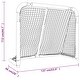 preview thumbnail 6 of 4, vidaXL Hockey Goal Red and White 53.9"x26"x44.1" Polyester