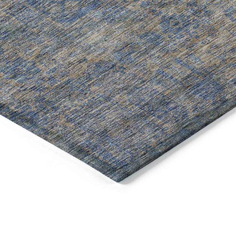 Machine Washable Indoor/ Outdoor Chantille Traditional Vintage Rug