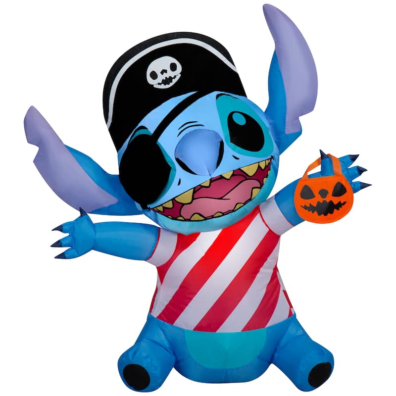 Airblown-Stitch w/Pirate Costume-Disney