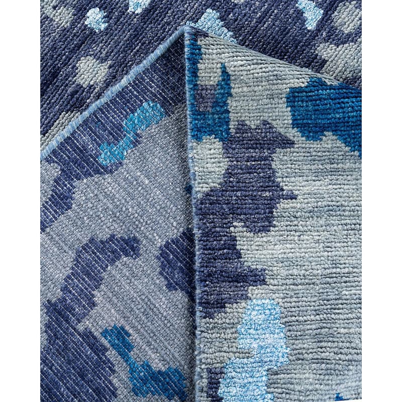 Modern One-of-a-Kind Handmade Area Rug - Sand, 8' 10" x 11' 10" - 8' 10" x 11' 10"