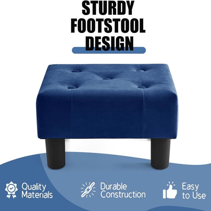 Stable Footrest Ottoman for Living Room