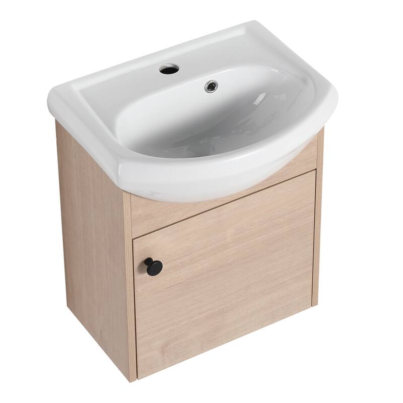 Topcraft Small Bathroom Vanity with Sink