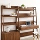 preview thumbnail 14 of 13, Bixby 2-Piece Wood Office Desk and Bookshelf