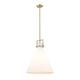 Option Brushed Brass / Matte White